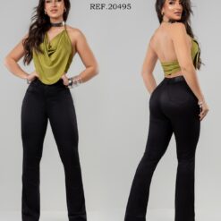 PANTALON FEM. FLARE